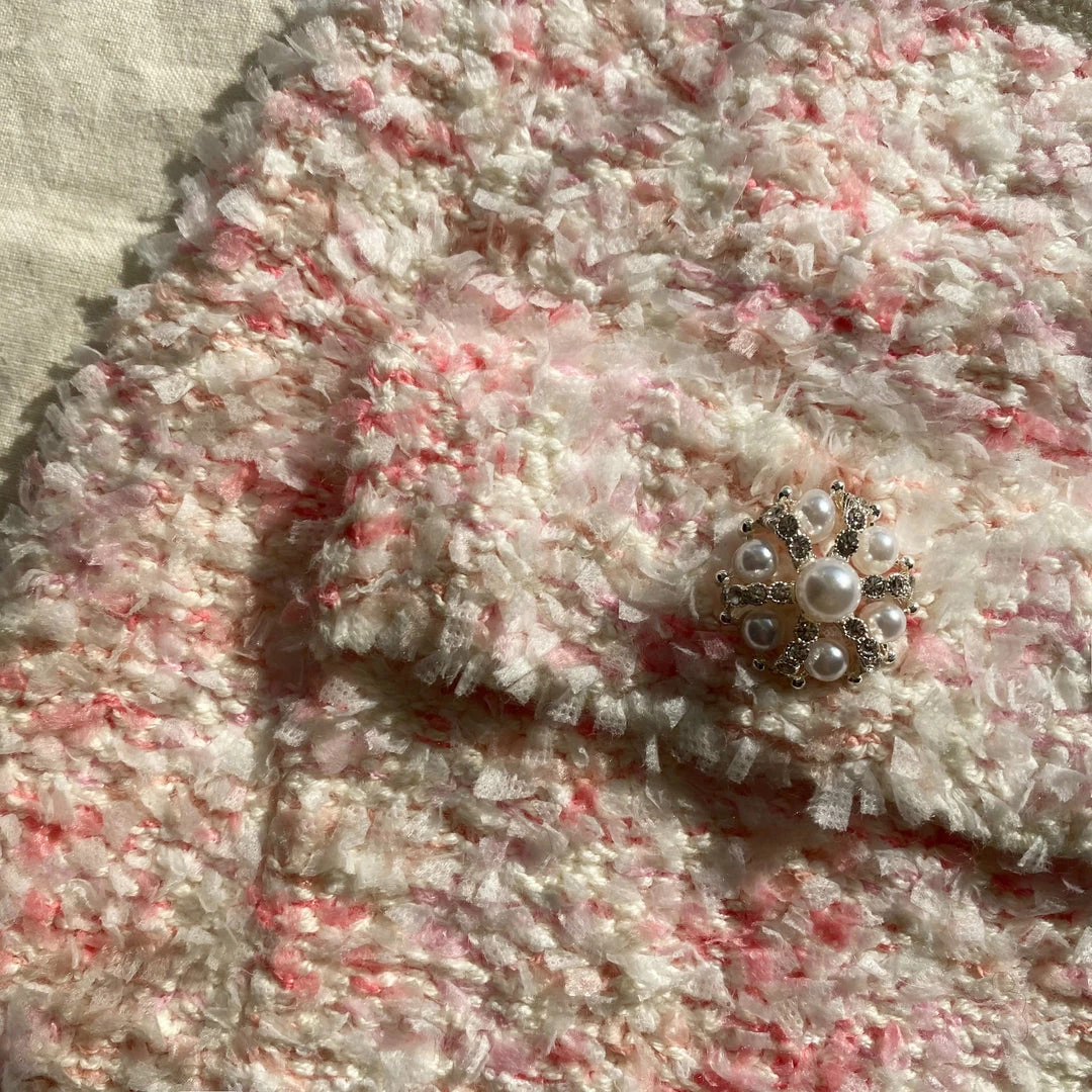 Self-portrait Textured Knit Skirt READY TO WEAR