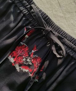 Self-portrait Embroidered Crepe Short