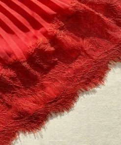 Self-portrait READY TO WEAR Red Chiffon Mini Dress