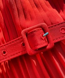 Self-portrait READY TO WEAR Red Chiffon Mini Dress