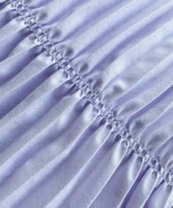 Self-portrait Lilac Scallop Midi Dress