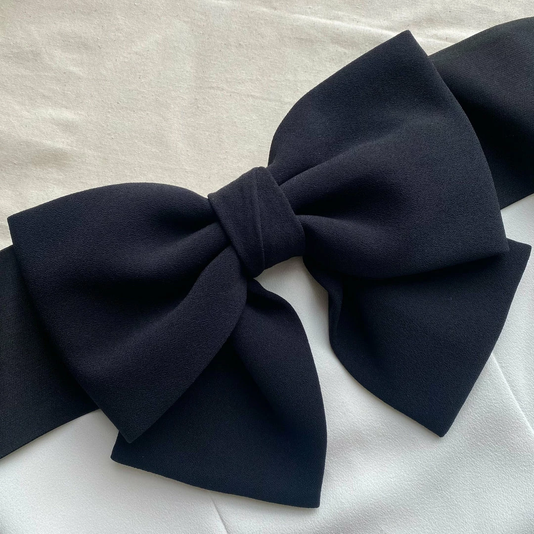 Self-portrait READY TO WEAR Off Shoulder Bow Dress