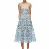 Self-portrait Azaelea Dress Sky Blue READY TO WEAR