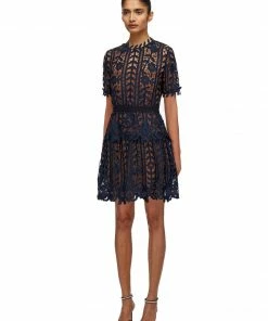 Self-portrait Lace A-Line Dress READY TO WEAR