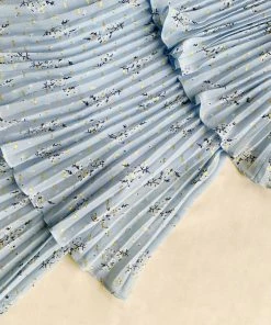 Self-portrait Metallic Floral Tiered Midi Dress READY TO WEAR