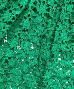 Self-portrait Green Azaelea Midi Dress READY TO WEAR