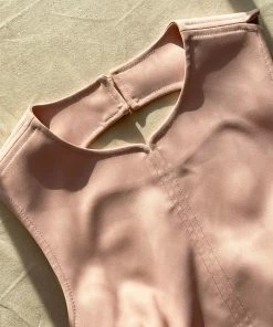 Self-portrait Pink Bonded Crepe Cut Out Mini Dress READY TO WEAR