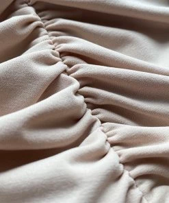 Self-portrait Taupe Jersey Off-Shoulder Top