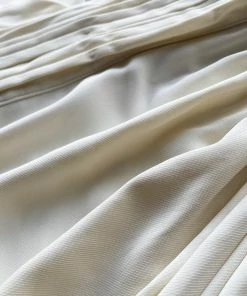 Self-portrait Ivory Wrap Midi Dress READY TO WEAR