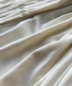 Self-portrait Ivory Wrap Midi Skirt READY TO WEAR