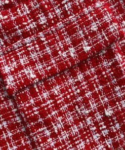 Self-portrait Red Boucle Skort READY TO WEAR