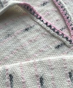 Self-portrait Ivory Contrast Yarn Knit Jumper READY TO WEAR