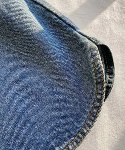 Self-portrait Blue Denim Cut Out Mini Dress READY TO WEAR