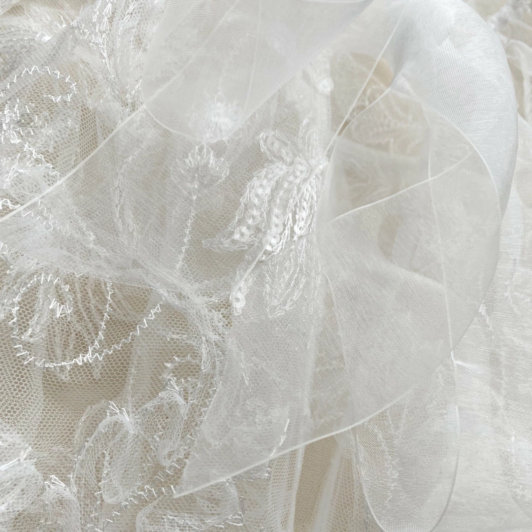 Self-portrait Brocade Ribbon Lace Cape