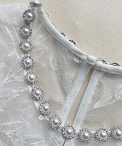 Self-portrait READY TO WEAR Brocade Ribbon Lace Maxi Dress