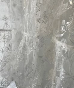 Self-portrait WEDDING Crystal Brocade Ribbon Lace Veil