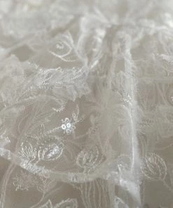 Self-portrait WEDDING Crystal Brocade Ribbon Lace Veil
