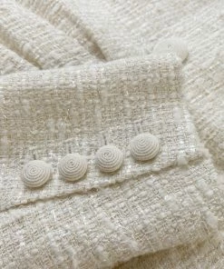 Self-portrait Metallic Boucle Tailored Mini Dress READY TO WEAR